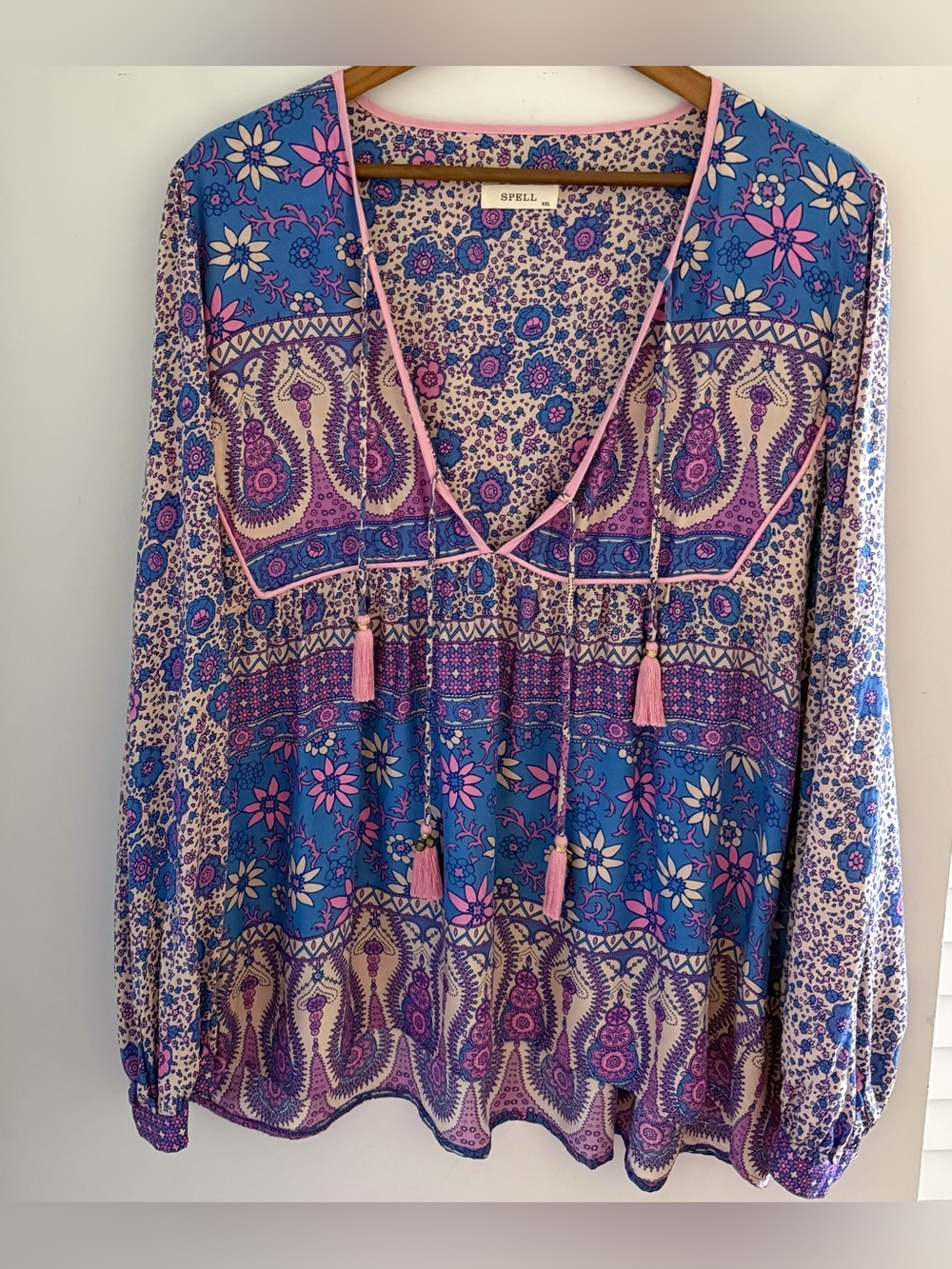 Spell Boho Blossom Blouse XXL